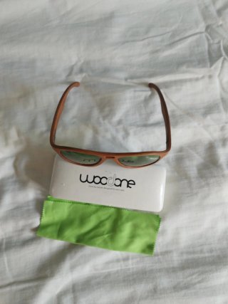Gafas de sol Woodbone marrones y verdes