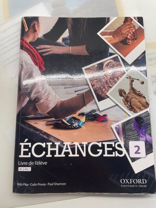Échanges 2. Livre de l'élève