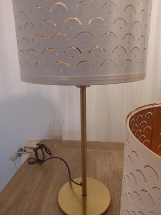 Conjunto lámparas IKEA blanco