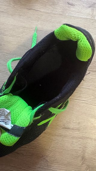 Zapatos de trabajo Power negros y verdes