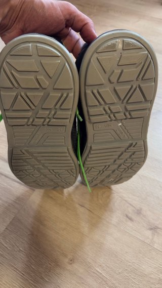 Zapatos de trabajo Power negros y verdes