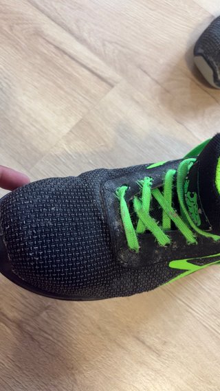 Zapatos de trabajo Power negros y verdes