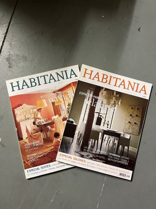 Lote revista decoracion Habitania