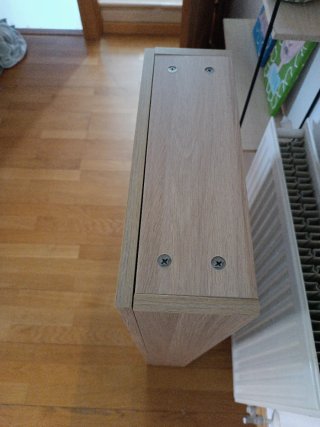 Armario de baño de madera