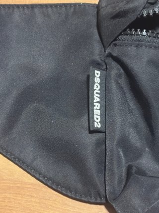 Riñonera Dsquared2 ICON Negra Original
