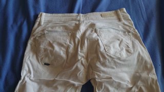 Pantalones pitillo Salsa blancos