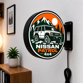 Cartel Luminoso LED Nissan Patrol 4x4