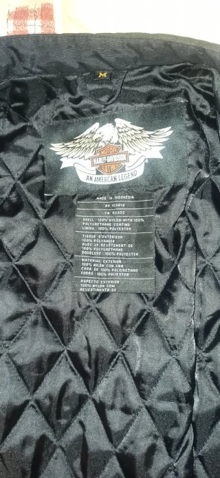 Chaqueta Harley Davidson Negra