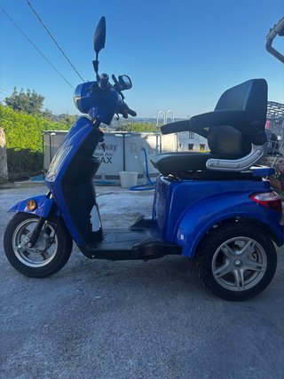 Scooter movilidad reducida VELECO azul