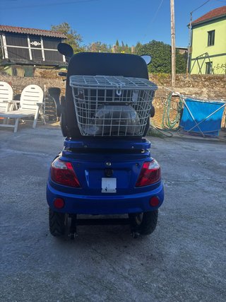 Scooter movilidad reducida VELECO azul