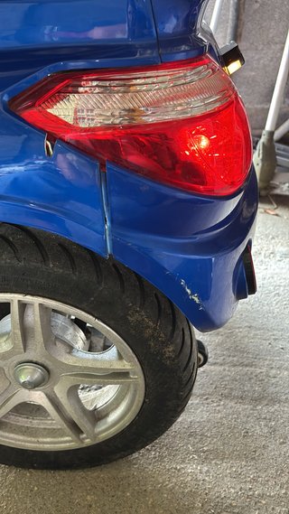 Scooter movilidad reducida VELECO azul