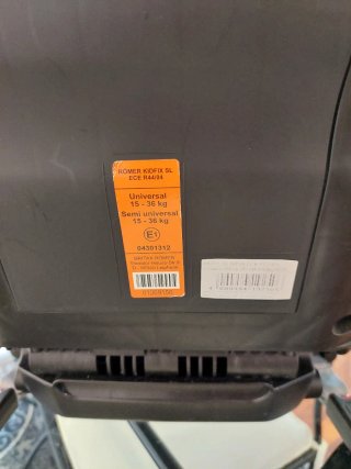 Silla coche Britax Römer niños