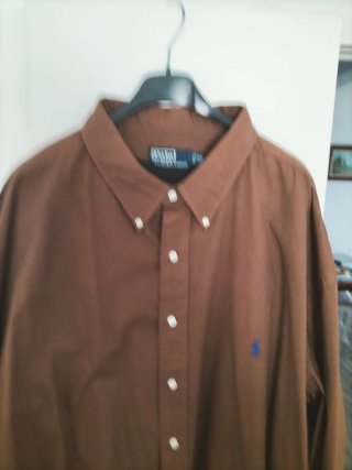 Camisa Polo Ralph Lauren Marrón