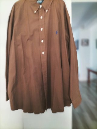 Camisa Polo Ralph Lauren Marrón