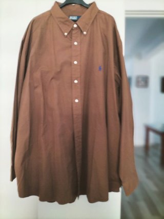 Camisa Polo Ralph Lauren Marrón