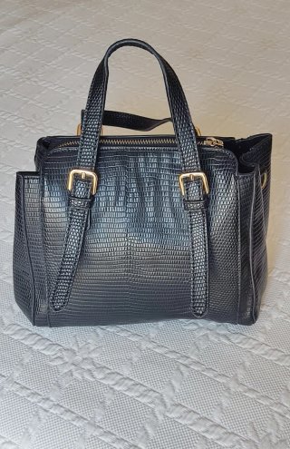 Bolso Tote Negro Parfois