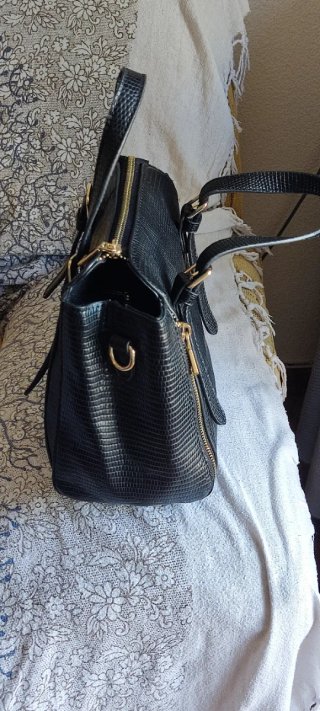 Bolso Tote Negro Parfois