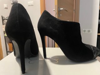 Botines Tacón Piel Jessica Simpson Talla 36