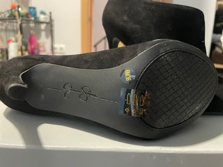 Botines Tacón Piel Jessica Simpson Talla 36