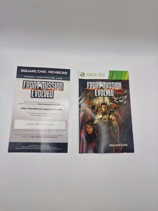 Front Mission Evolved Xbox 360 Square Enix
