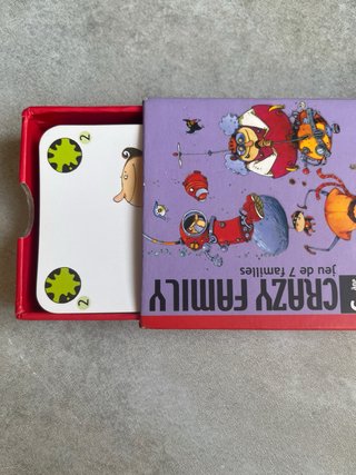 Juego de cartas Crazy Family Djeco