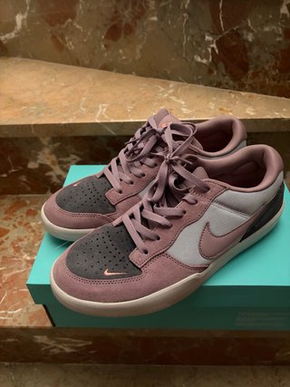Nike SB Force 58 Gris y Rosa