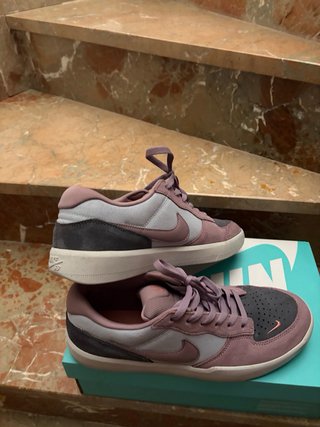 Nike SB Force 58 Gris y Rosa