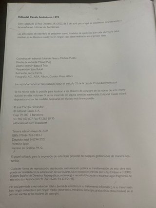 Historia del mundo contemporáneo, Bachillerato
