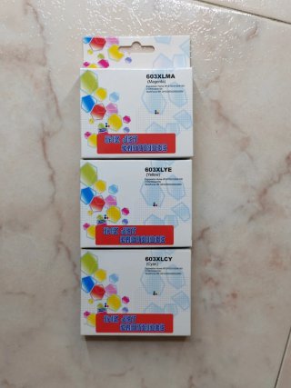 Cartucce Ink Jet Epson 603XL Magenta, Giallo, Cian