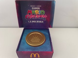 Moneda Super Mario Galaxy McDonald's