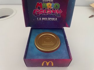 Moneda Super Mario Galaxy McDonald's