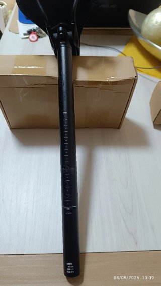 Tija sillín aluminio 27.2 mm BTT Bmc