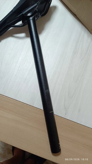 Tija sillín aluminio 27.2 mm BTT Bmc