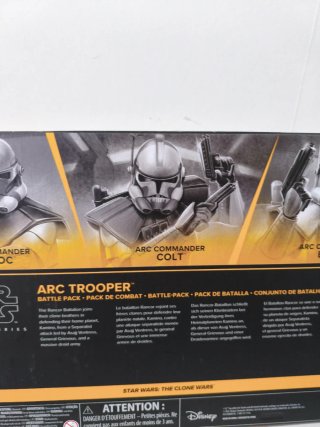 Pack 3 Figuras Star Wars Arc Trooper