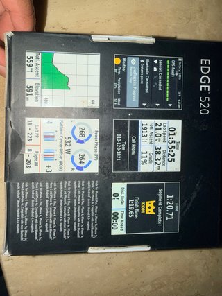 Garmin Edge 520 GPS Ciclocomputador