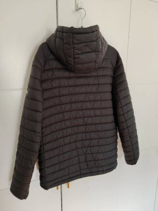 Abrigo acolchado Springfield negro