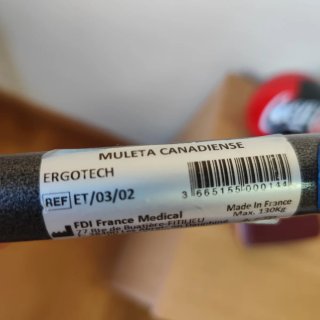 Muletas adultos regulables