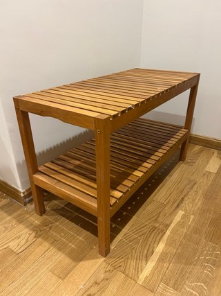 Banco de madera IKEA