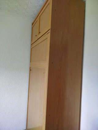 Armario-cama abatible madera