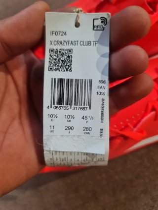 Botas de fútbol multitaco talla 45