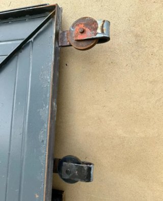 Puertas correderas garaje/cochera de hierro