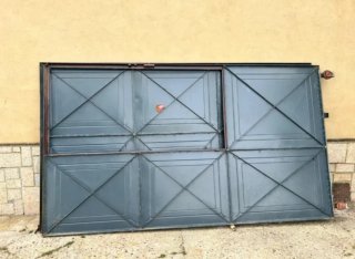 Puertas correderas garaje/cochera de hierro