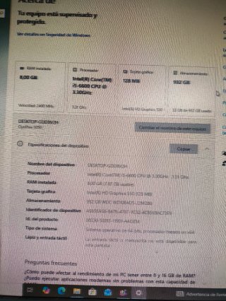 PC Dell OptiPlex 5050 Negro