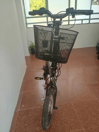 Bicicleta Xiaomi Eléctrica Plegable Negra