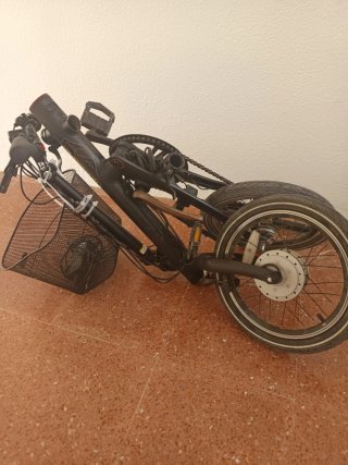 Bicicleta Xiaomi Eléctrica Plegable Negra