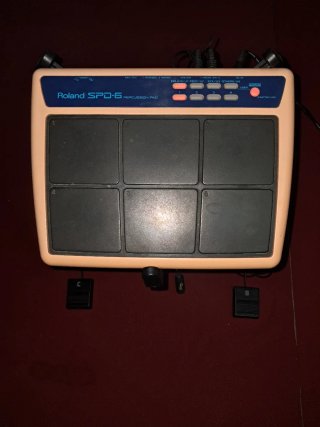 Roland SPD-6 Percussion Pad con pedales