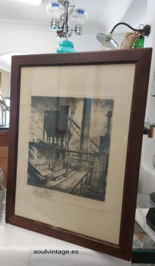 La Fábrica,  dibujo,  años 30