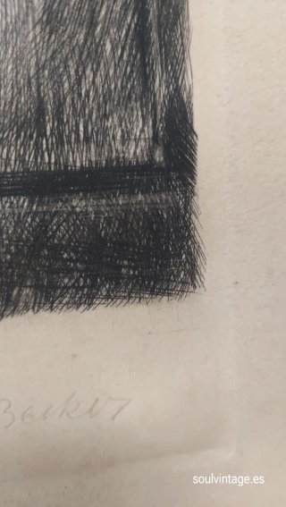 La Fábrica,  dibujo,  años 30