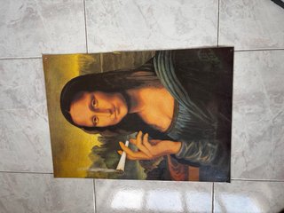 Reprodução Mona Lisa Vintage