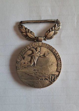 Medalla militar rumana El impulso del país 1913